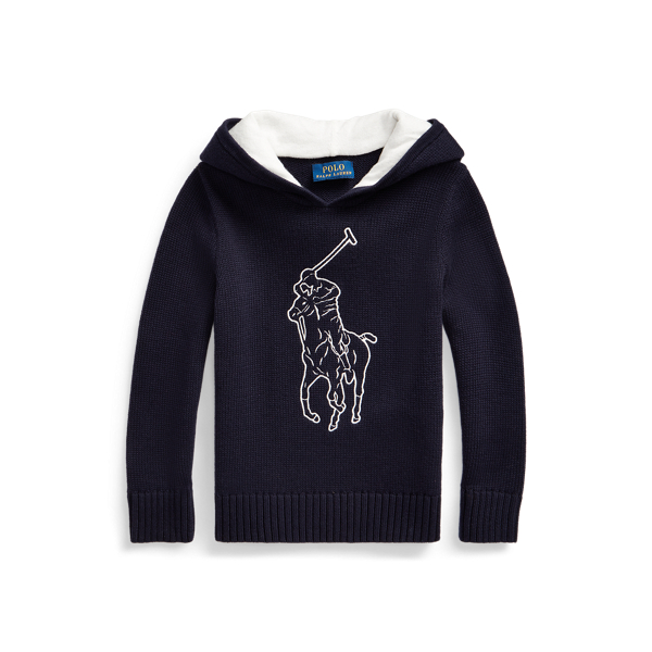 Sweat &agrave; capuche Big Pony en coton Boys 1.5-6 Years en 1