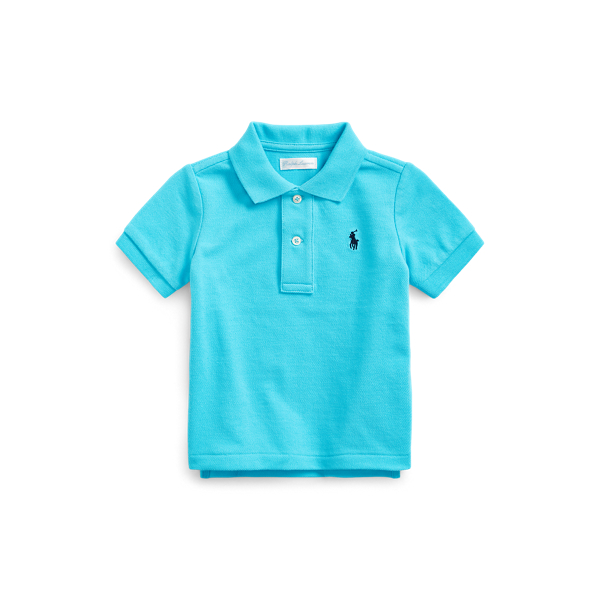 Cotton Mesh Polo Shirt Baby Boy 1