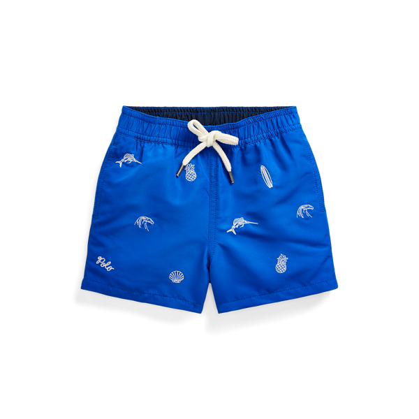 Ba&ntilde;ador bermuda Traveler de dise&ntilde;o tropical Baby Boy en 1