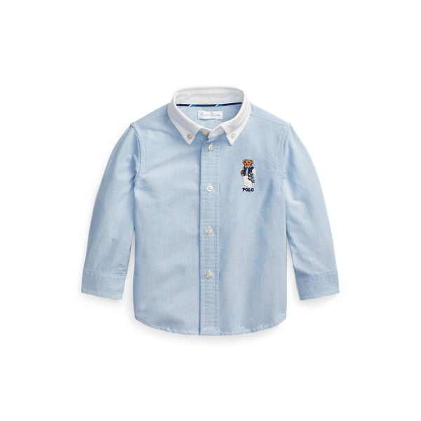 Camicia in cotone Football Bear Baby Boy in 1