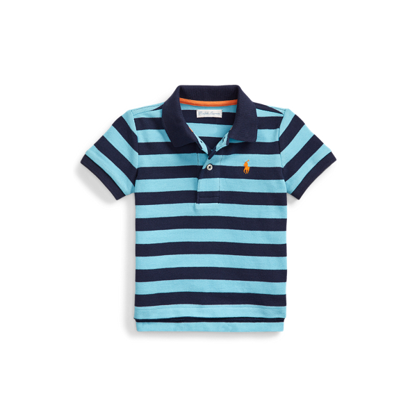 Cotton Mesh Polo Shirt Baby Boy in 1