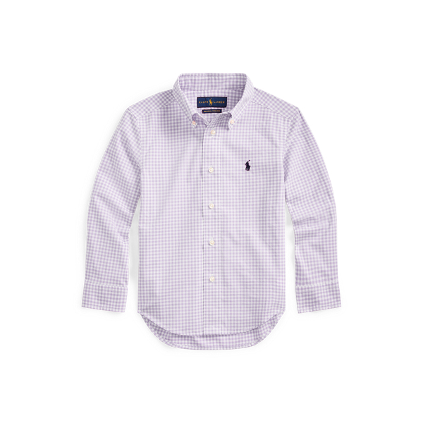 Chemise vichy en popeline de coton Boys 1.5-6 Years en 1