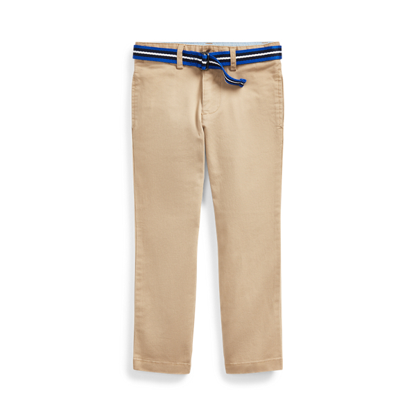 Belted Stretch Skinny Chinos Boys 1.5-6 Years 1