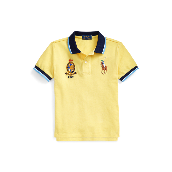 Big Pony Cotton Mesh Polo Boys 1.5-6 Years 1