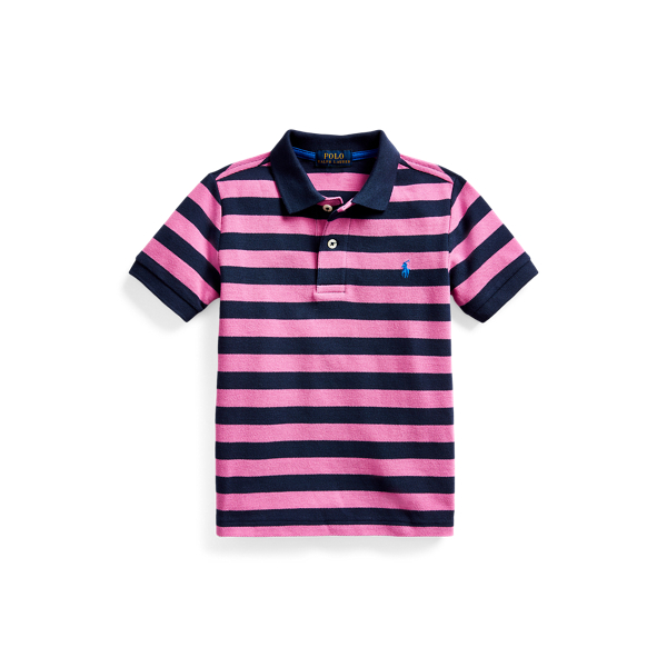 Polo en coton piqu&eacute; ray&eacute; Boys 1.5-6 Years en 1