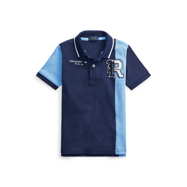 Polo in piqu&eacute; di cotone Boys 1.5-6 Years in 1