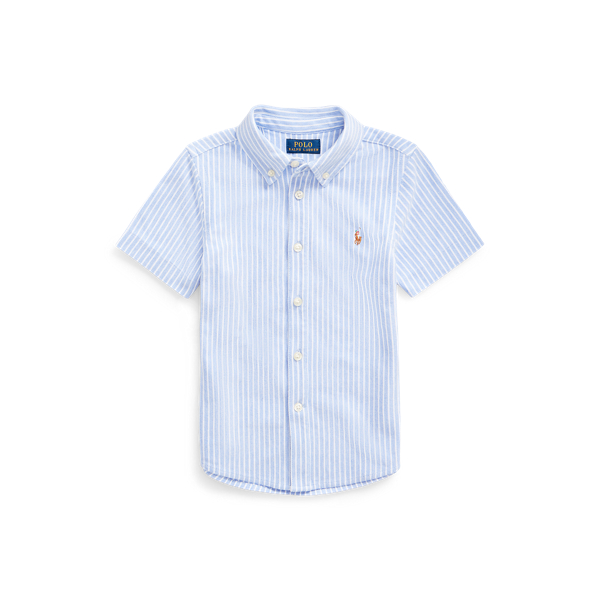 Chemise Oxford en coton piqu&eacute; Boys 1.5-6 Years en 1