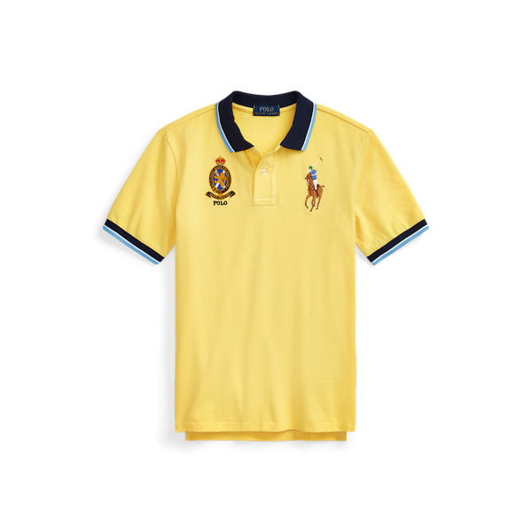 Big Pony Cotton Mesh Polo Boys 6-14 Years 1