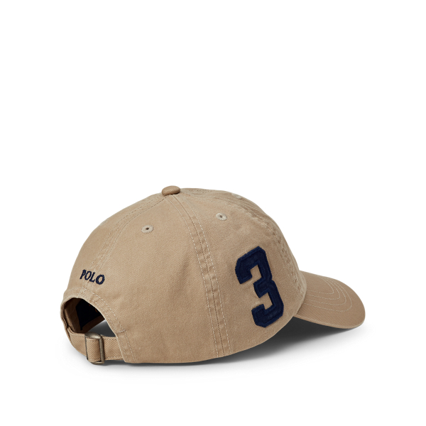 Classic Khaki Big Pony Chino Baseball Cap Boys 6-14 Years 2