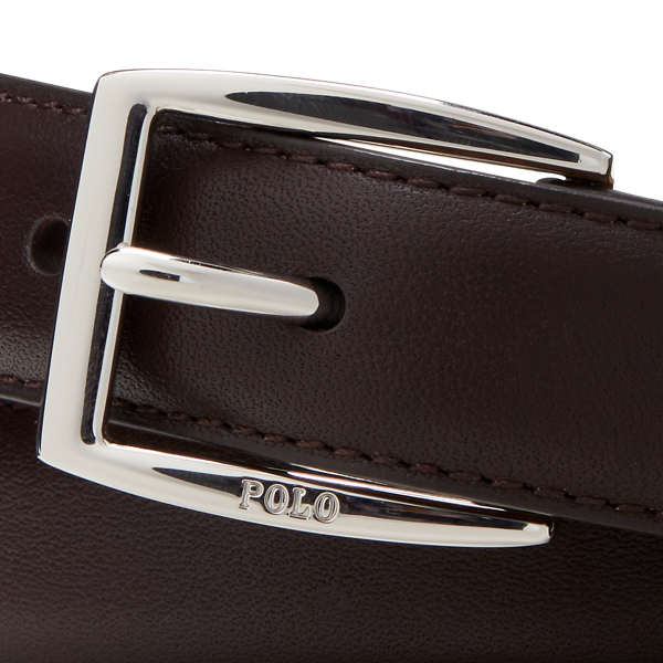 Brown Calfskin Leather Belt Boys 2