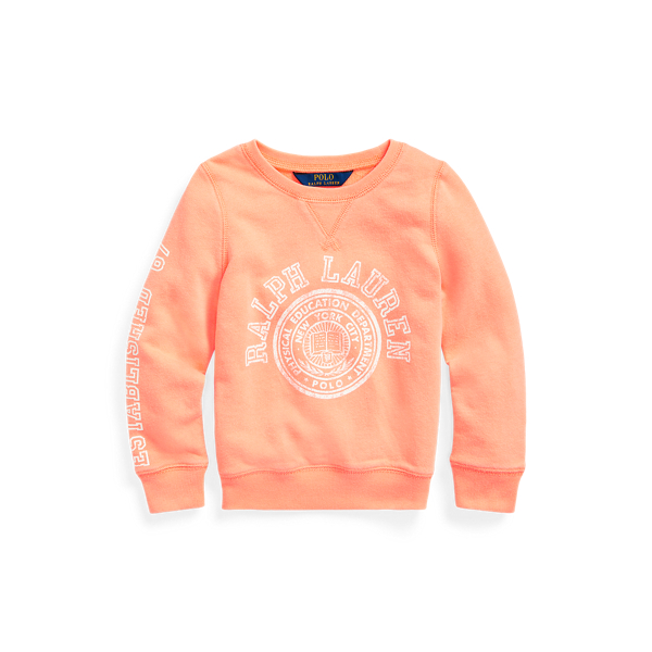 French Terry Graphic Pullover Girls 1.5-6.5 Years 1