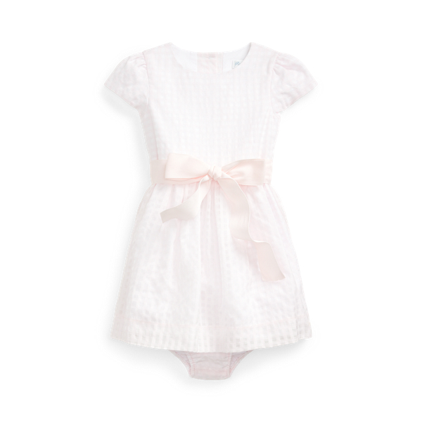 Pololo y vestido con cuadros vichy Baby Girl en 1