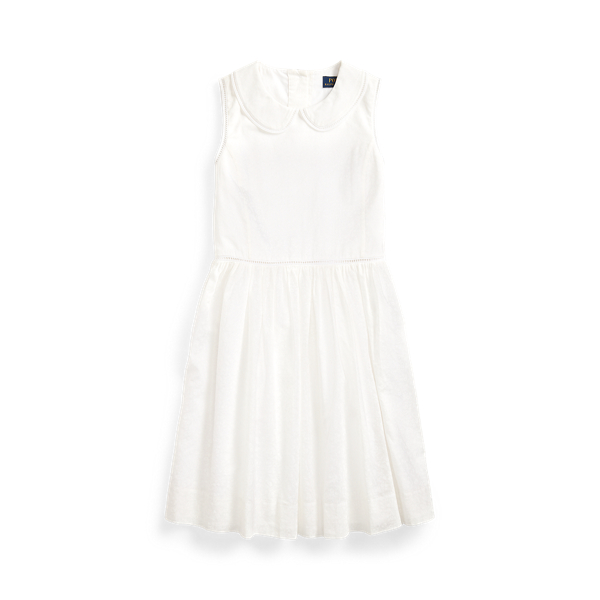 Vestido de gasa de algod&oacute;n con flores Girls 7-14 Years en 1