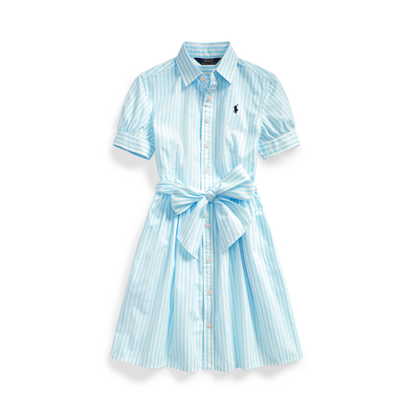 Chemisier in cotone a righe Girls 7-14 Years in 1