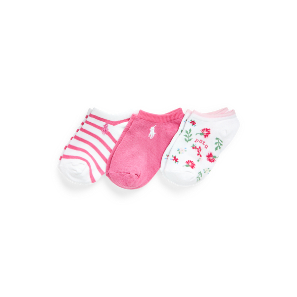 Ankle Sock 3-Pack Girls 1.5-6.5 Years in 1