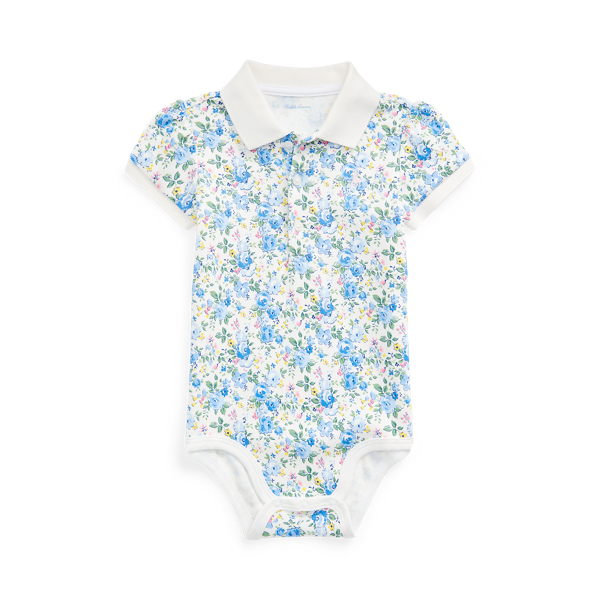 Floral Cotton Bodysuit Baby Girl 1
