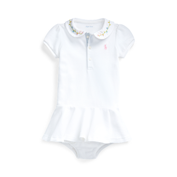 Robe Polo et bloomer Baby Girl en 1