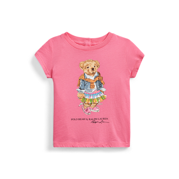 Polo Bear Cotton Tee Baby Girl 1