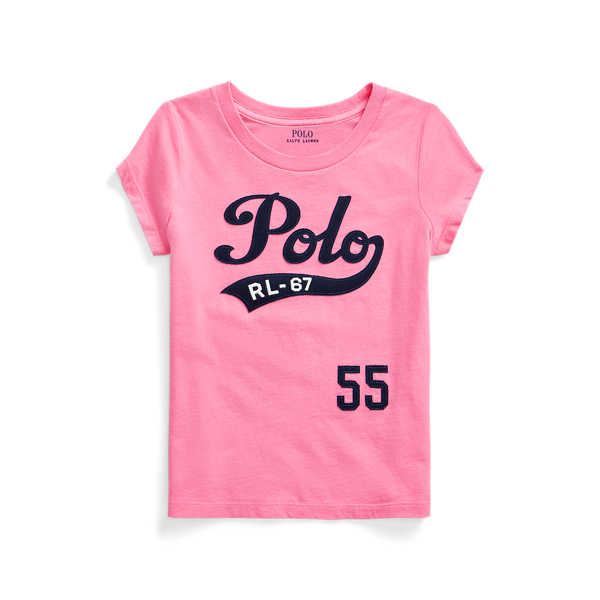 Cotton Jersey Graphic Tee Girls 1.5-6.5 Years 1
