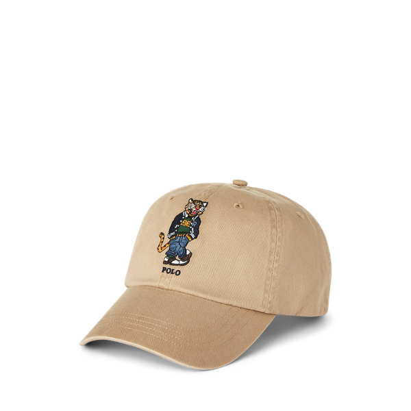 Tiger Chino Ball Cap for Men Ralph Lauren® NO