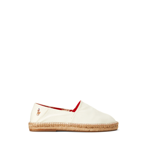 Espadrillas in tela di cotone Polo Ralph Lauren in 1
