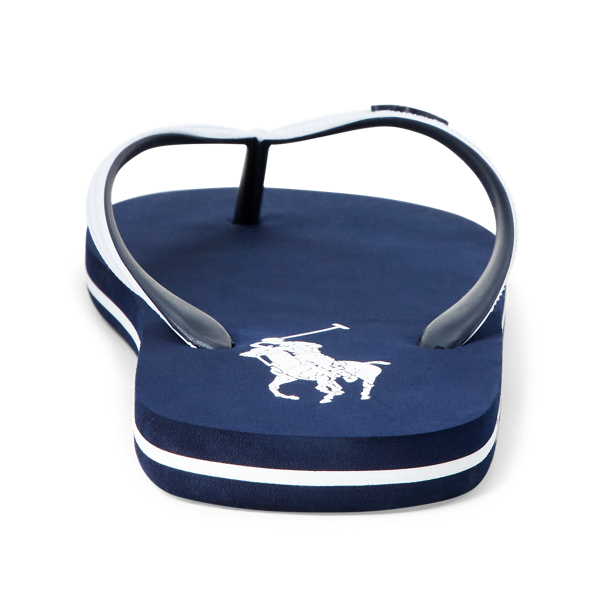 Navy/White Whitlebury II Flip-Flop Polo Ralph Lauren 3