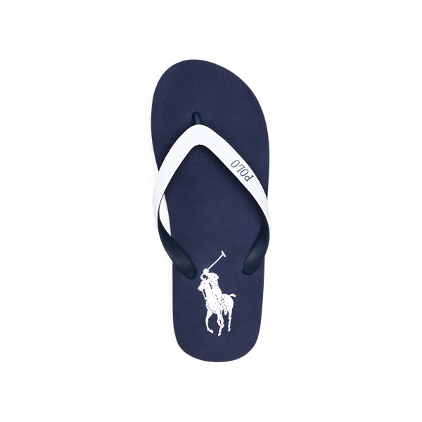 Navy/White Whitlebury II Flip-Flop Polo Ralph Lauren 4