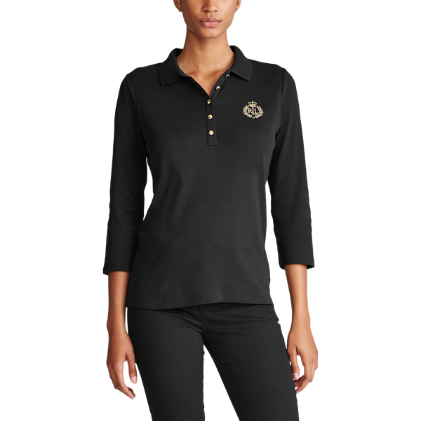Bullion-Patch Polo Shirts Lauren 3