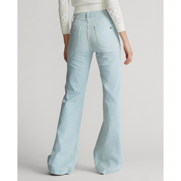 Light Indigo Fionna Wide-Leg Jeans Polo Ralph Lauren 6