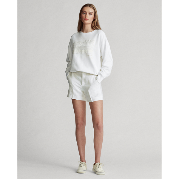 White Flag Fleece Sweatshirt Polo Ralph Lauren 3