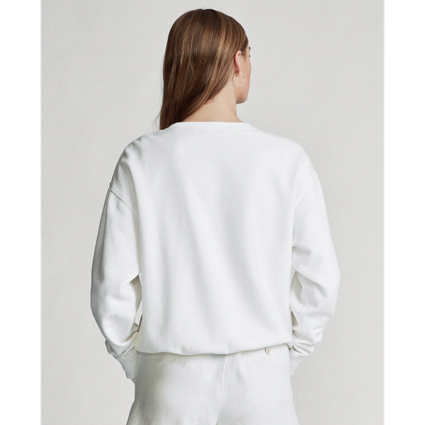 White Flag Fleece Sweatshirt Polo Ralph Lauren 4