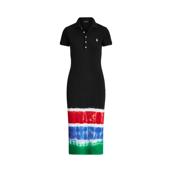 Tie-Dye Polo Shirt Dress Polo Ralph Lauren 1