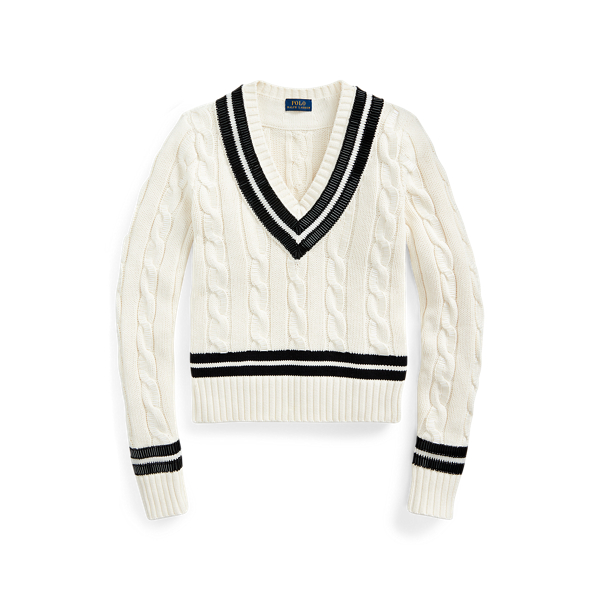 Maglia da cricket con perline Polo Ralph Lauren in 1
