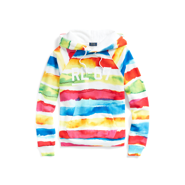 Striped Fleece Hoodie Polo Ralph Lauren 1