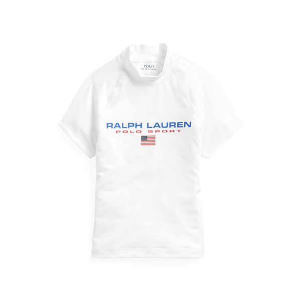 Polo Sport Cropped Tee Polo Ralph Lauren em 1