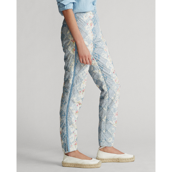 Patchwork Multi Patchwork Cotton Trousers Polo Ralph Lauren 4