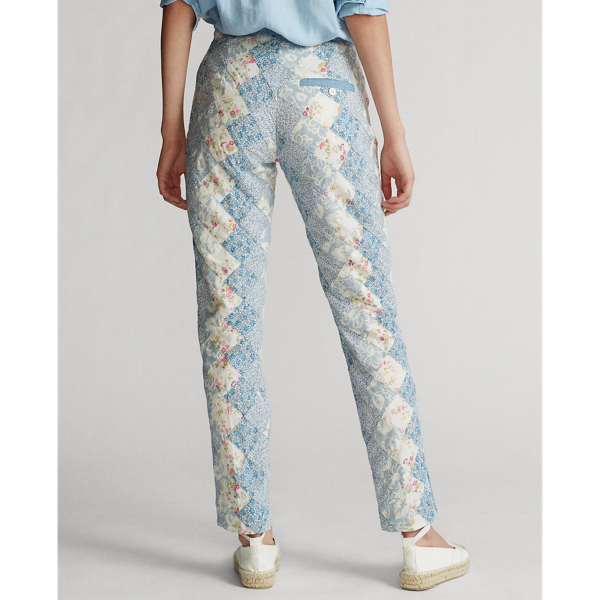 Patchwork Multi Patchwork Cotton Trousers Polo Ralph Lauren 5