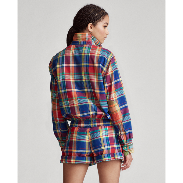 Blue/Red Madras Reversible Madras Jacket Polo Ralph Lauren 5