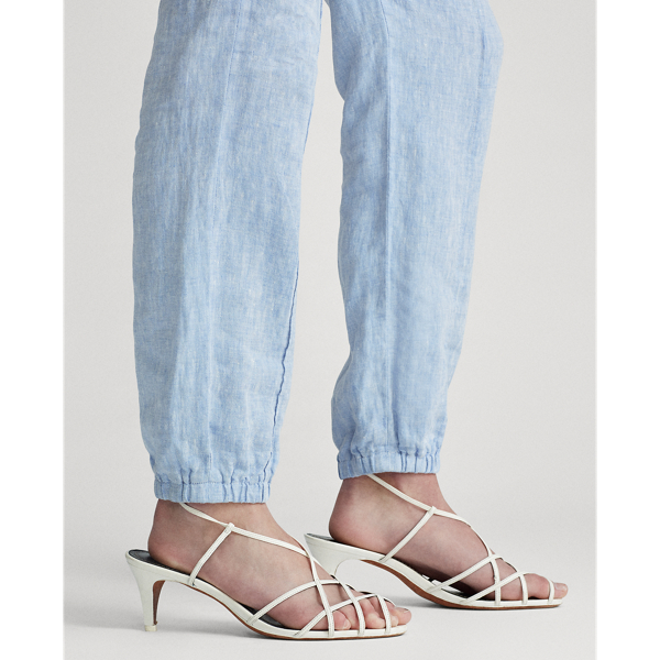 Austin Blue Linen Jogger Polo Ralph Lauren 7