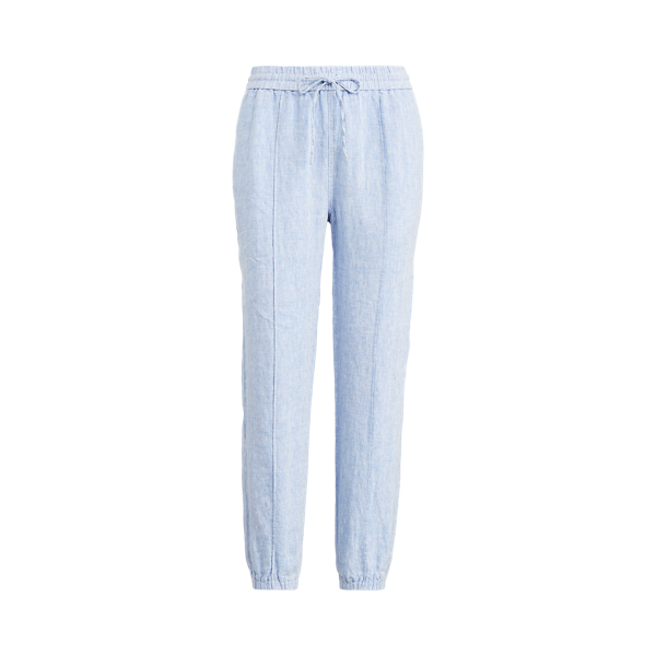 Austin Blue Linen Jogger Polo Ralph Lauren 2