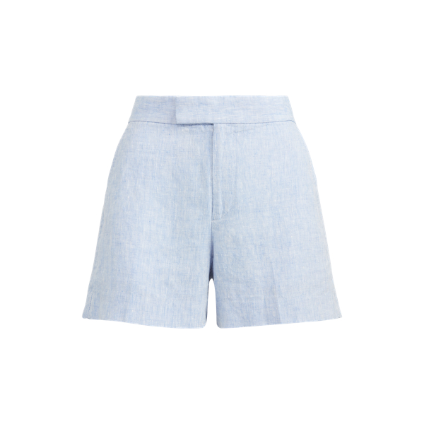 Austin Blue Linen Short Polo Ralph Lauren 2