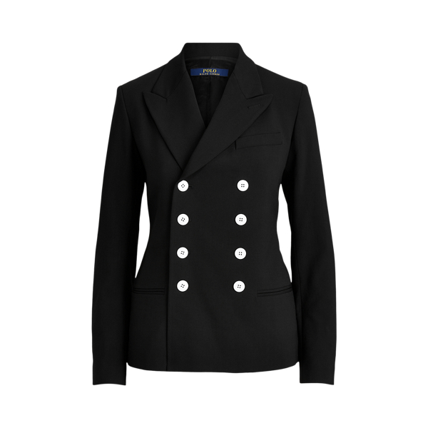Double-Breasted Wool Blazer