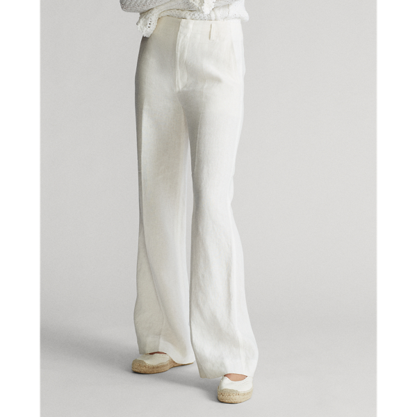 Nevis Wide-Leg Linen Trouser Polo Ralph Lauren 3