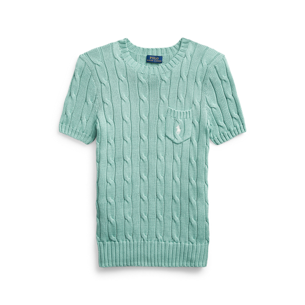 Cable Short-Sleeve Jumper
