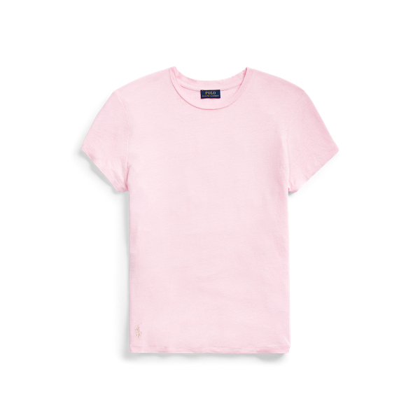 Linen Crewneck Tee Polo Ralph Lauren 1