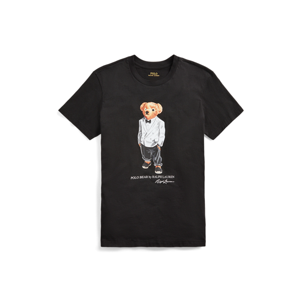 Big Fit Tuxedo Polo Bear Tee for Women Ralph Lauren BR