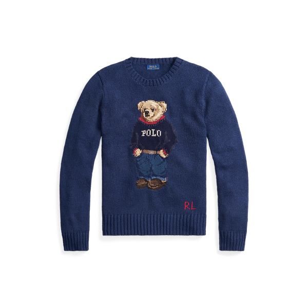 Polo Bear Cotton-Blend Jumper Polo Ralph Lauren 1