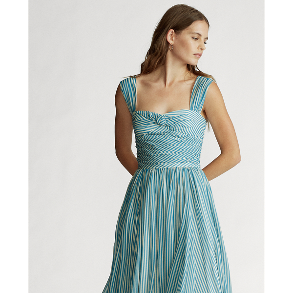 Striped Fit-and-Flare Dress for Women | Ralph Lauren GI