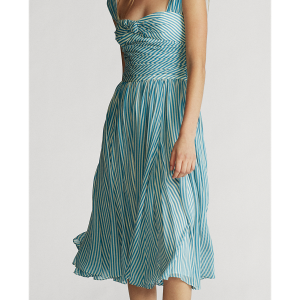 Striped Fit-and-Flare Dress for Women | Ralph Lauren GI