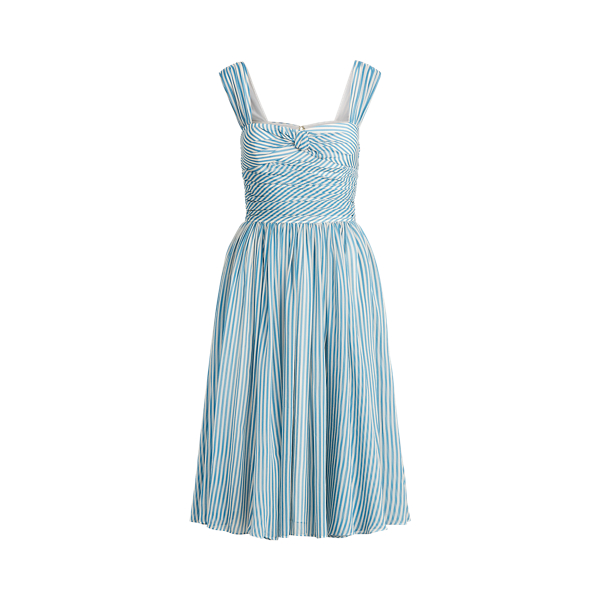 Striped Fit-and-Flare Dress Polo Ralph Lauren in 1